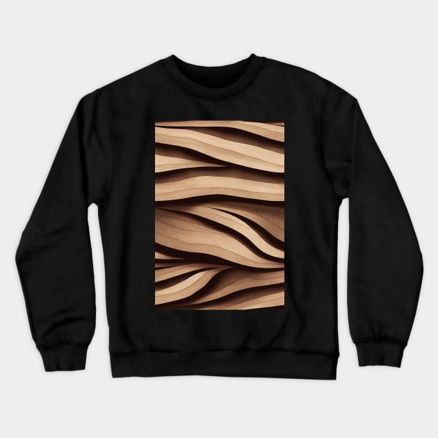 Wood pattern, a perfect gift for any woodworker or nature lover! #53 Crewneck Sweatshirt by Endless-Designs